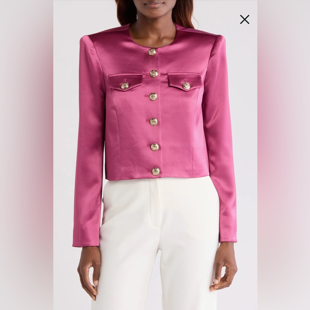 cinq a sept Rainer Jacket in Dark Ube